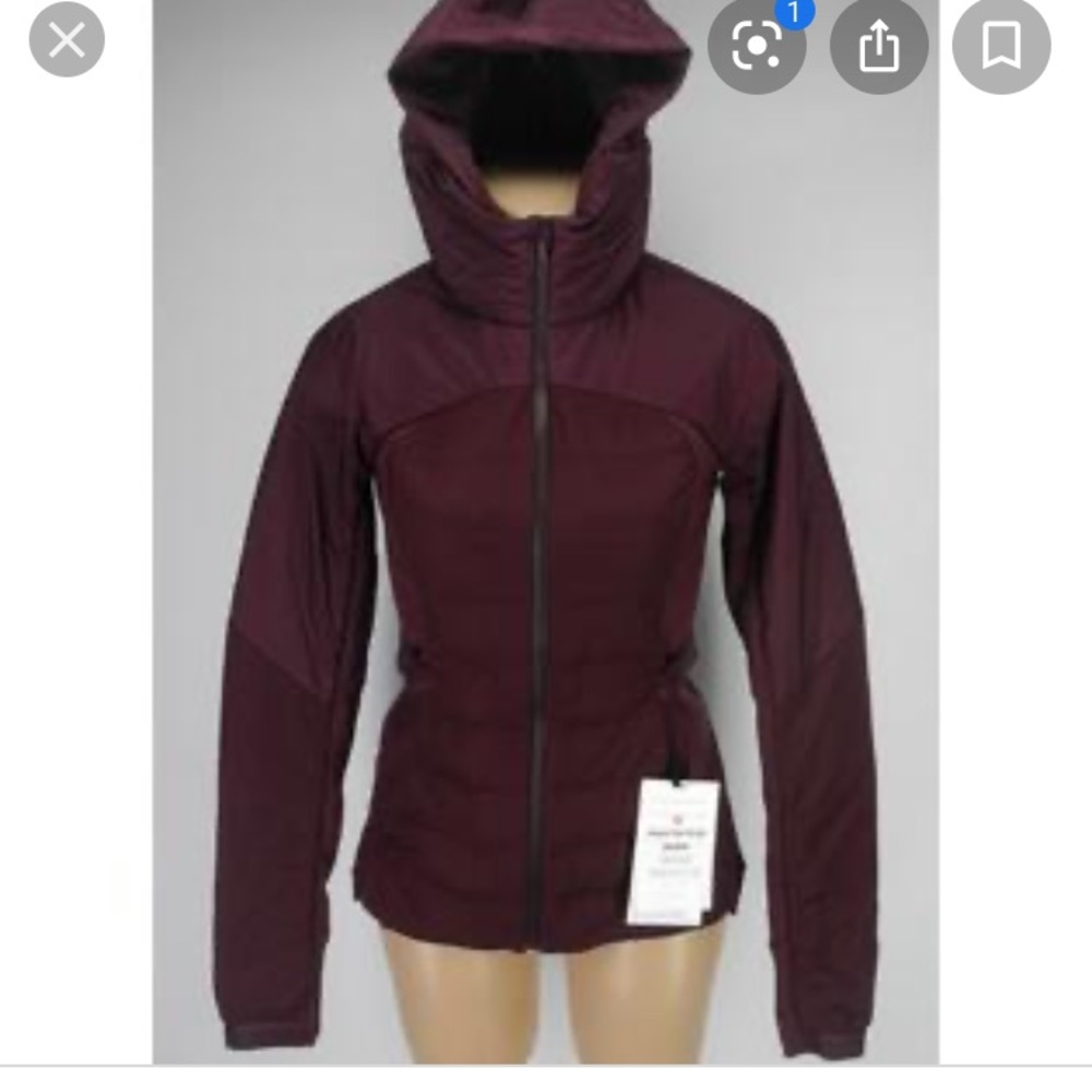 Down for it all jacket. Lululemon